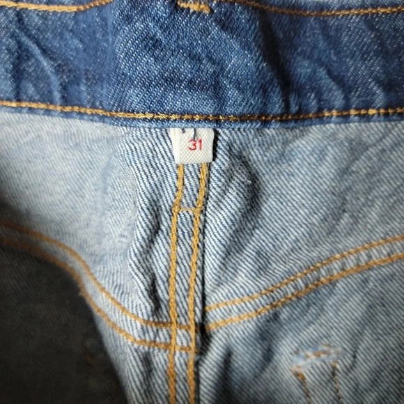 Levi's Asymmetrical Denim Skirt | Fall Denim Skirt | Levi's Skirt | Size… - Picture 4 of 8